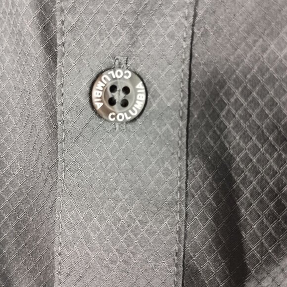 Columbia PFG Slack Tide Shirt Mens XXL Gray Fishing Vented UPF 50 Gorpcore - Picture 9 of 9